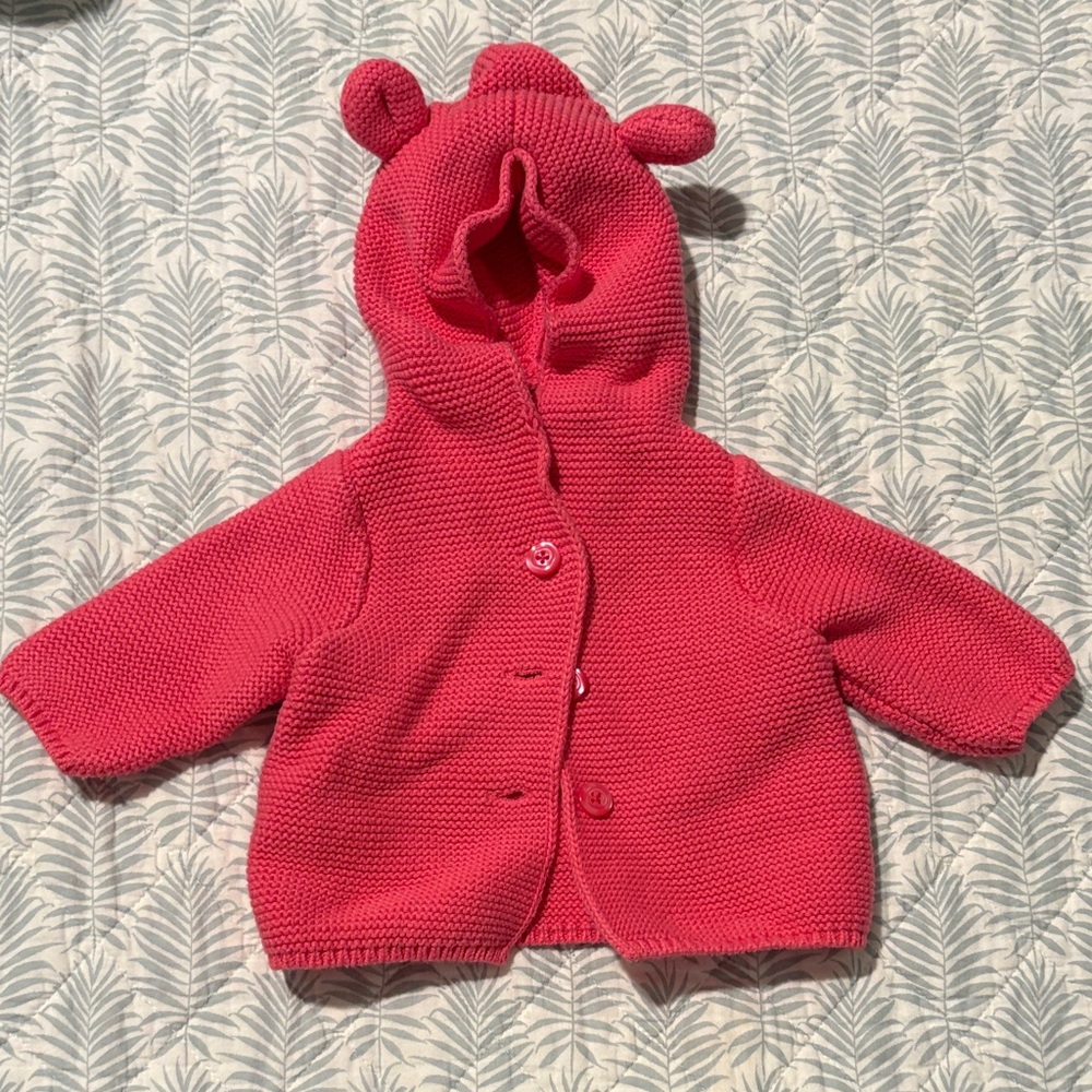 GAP Kids Pink Hooded Sweater